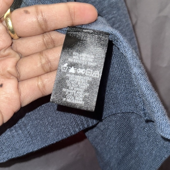 Blue lightweight open cardigan - Picture 5 of 6